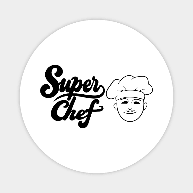 Super Chef Magnet by Oiyo